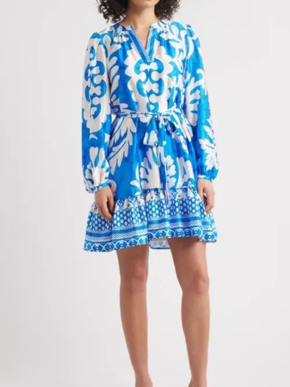 Julia Jordan long sleeve belted dress size small NWOT